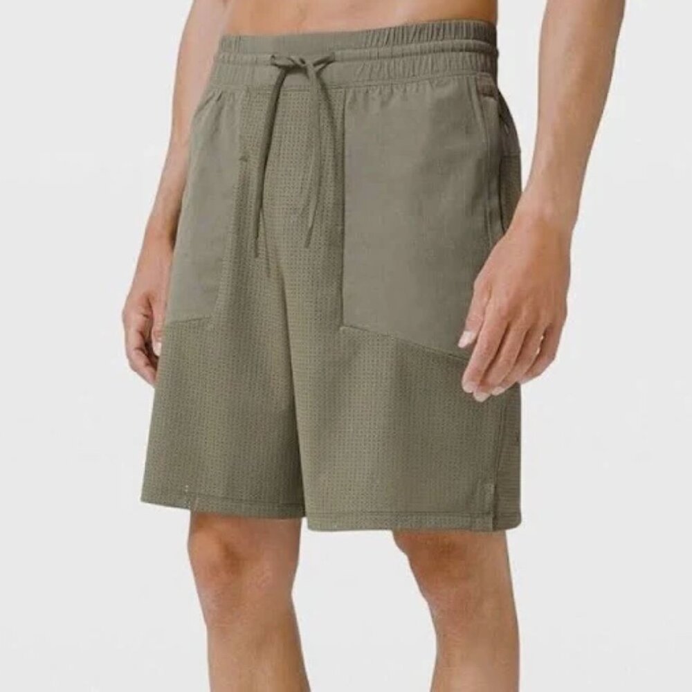 Men’s Lululemon In the Key Athletic Shorts XL Green